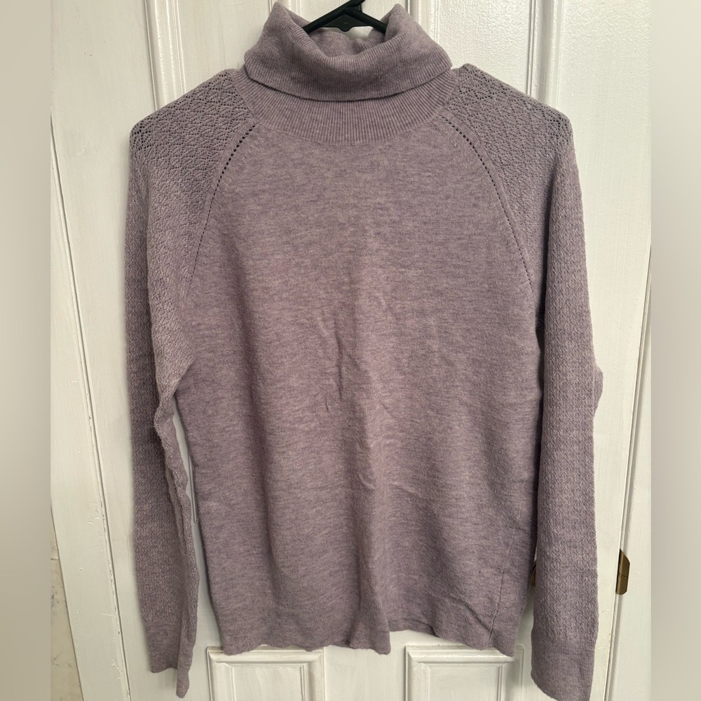 Anthropologie Lavender Sweater